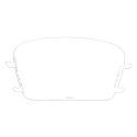 3M Visor Plate for Use with 3M Speedglas Welding Helmet G5-01 7100190170