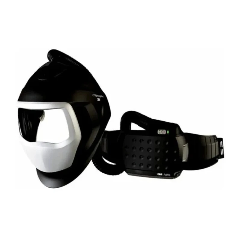 3M Speedglas 9100 Air Powered Air Respirator Welding Helmet Lithium-ion Battery Shade 5 Auto Darkening Lens 7000044615