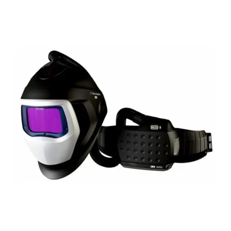 3M Speedglas 9100 Air Powered Air Respirator Welding Helmet Lithium-ion Battery Shade 5 Auto Darkening Lens 7000044615