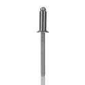 RS PRO Stainless Steel Blind Rivet 3.2 mm Diameter, 10 mm Length, Countersunk Dome Head, DIN 7337 206-5456