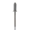 RS PRO Stainless Steel Blind Rivet 3.2 mm Diameter, 10 mm Length, Countersunk Dome Head, DIN 7337 206-5456