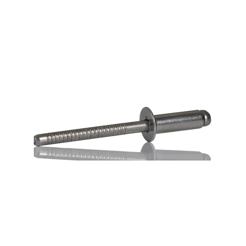 RS PRO Stainless Steel Blind Rivet, Dome Head, Countersunk 3.2 mm Diameter, 12 mm Length, DIN 7337 206-5457