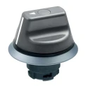 Schmersal 2 Position Selector Switch Head IP67, Short Toggle, ABS Operator, Chrome-Plated Front Ring NWS21GR