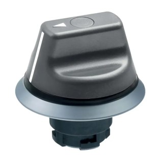 Schmersal 2 Position Selector Switch Head IP67, Short Toggle, ABS Operator, Chrome-Plated Front Ring NWS21GR
