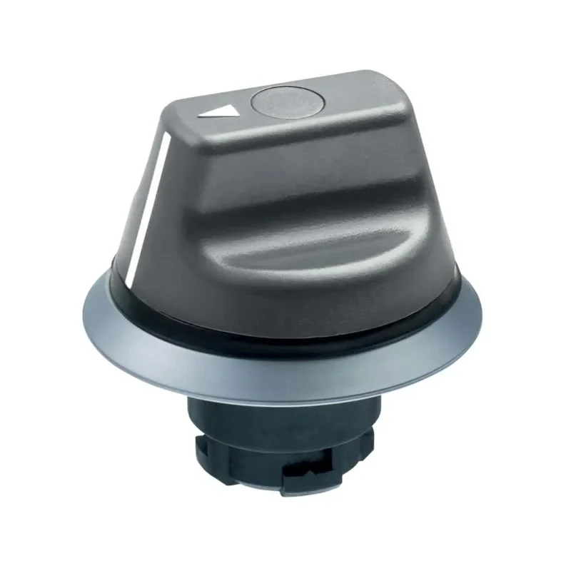 Schmersal 2 Position Selector Switch Head IP67, Short Toggle, ABS Operator, Chrome-Plated Front Ring NWS21GR