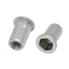 RS PRO Threaded Insert Plain Finish Fixing Hole Diameter 6 mm Model 206-5510