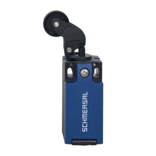 Schmersal PS215-Z12-K250 Series Angle Roller Lever K250 Limit Switch, 1 NO/2 NC, IP67, IP66, Metal Die Cast Zinc 103014969
