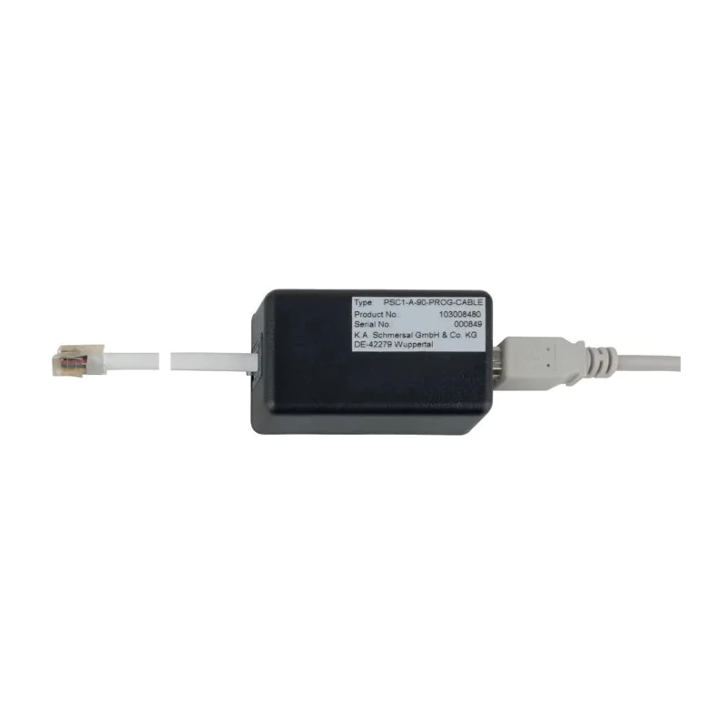 Schmersal USB Type B to Converter Cable Interface Converter with 25m Transmission Length 2 Connectors IP20 Protection RJ10