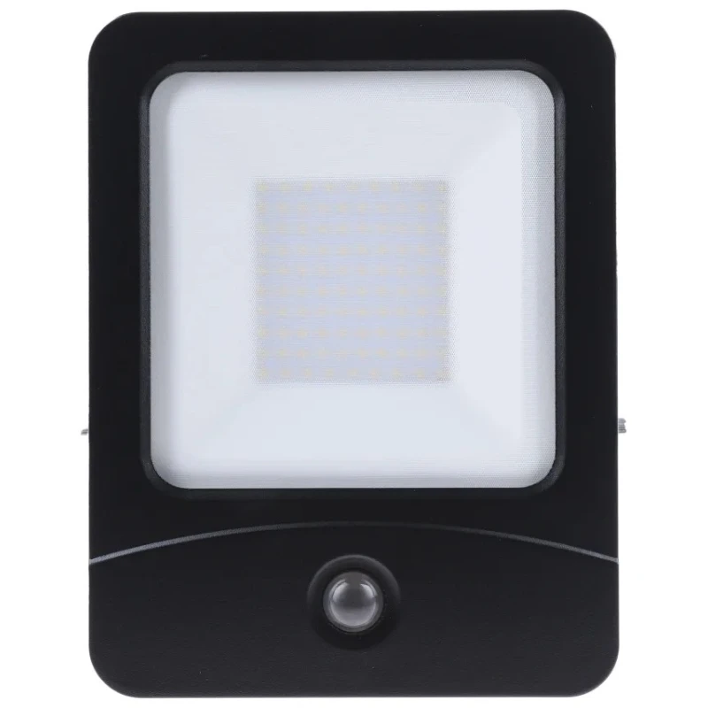 PowerLED Floodlight 70W LED, 2835 LEDs, 5000 lm, 5000K White, IP65, PIR Sensor Included Flex-PIR-70-5K