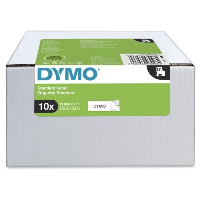 Dymo White on White Label Printer Tape 19 mm Width, 7 m Length 2093098