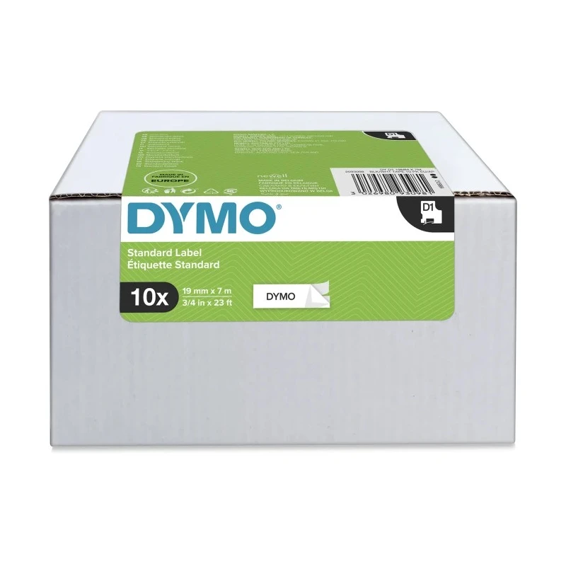 Dymo White on White Label Printer Tape 19 mm Width, 7 m Length 2093098