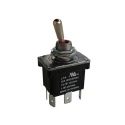 RS PRO Toggle Switch PCB Mount On-On DPDT Solder Terminal 250 V ac 206-6975