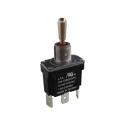 RS PRO Toggle Switch PCB Mount On-Off-On SPDT 12A Solder Terminal 250V AC 206-6981