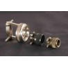 Amphenol Limited MILSize 17 Straight Circular Connector Backshell Strain Relief Aluminium Alloy Black Grey M85049/38-17A