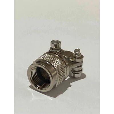 Amphenol Limited MILSize 21 Straight Circular Connector Backshell Strain Relief Aluminium Alloy Housing Grey M85049/38-21N