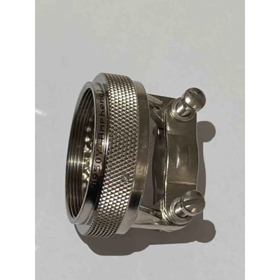 Amphenol Limited MILSize 15 Straight Circular Connector Backshell Strain Relief Aluminium Alloy Grey 26.92mm M85049/38S15N