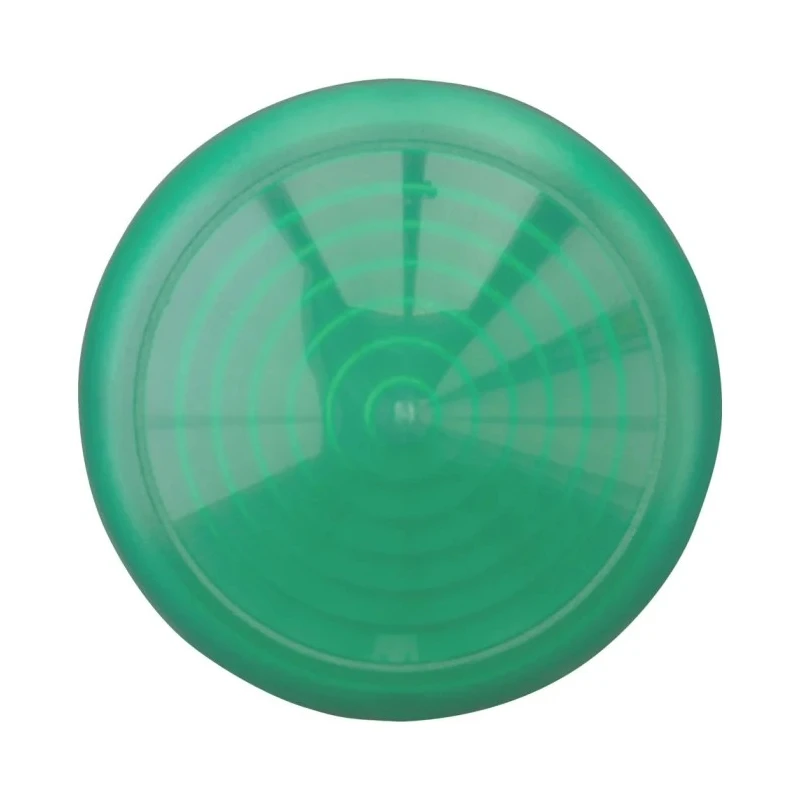Eaton Green Pilot Light, 23 mm Cutout Diameter, Round Dome Shape, Plastic Bezel, IP67 & IP69K Panel Mount 216780 M22-LH-G
