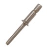 RS PRO Steel Countersunk Head Blind Rivet 4.8 mm Diameter, 12 mm Length, Steel Body and Mandrel 206-7743