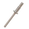 RS PRO Stainless Steel Dome Head Blind Rivet 4.8 mm Diameter, 10.5 mm Length, Plain Finish 206-7783