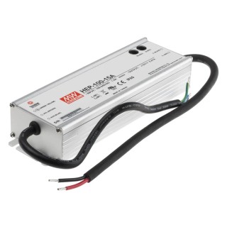 MEAN WELL Industrial Grade Switching Power Supply 15V DC 100W 6.67A Output Chassis Mount HEP-100-15A