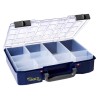 Raaco Adjustable Compartments 9 Cell Blue Polypropylene Compartment Box 79 mm x 337 mm x 278 mm 143974