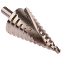 Bosch HSS Step Drill Bit 6 to 39 mm Diameter, 93.5 mm Length, Triangular Shank, High-Speed Steel 2608597521