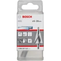 Bosch HSS Step Drill Bit 6 to 39 mm Diameter, 93.5 mm Length, Triangular Shank, High-Speed Steel 2608597521