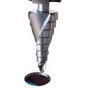 Bosch HSS Step Drill Bit 6 to 39 mm Diameter, 93.5 mm Length, Triangular Shank, High-Speed Steel 2608597521