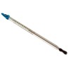 Brannan Immersion Glass Thermometer, 110 °C Max, Red Spirit Filled, ±1 Division Accuracy 44/430/0