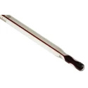 Brannan Immersion Glass Thermometer, 110 °C Max, Red Spirit Filled, ±1 Division Accuracy 44/430/0