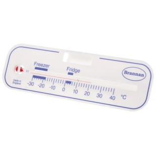 Brannan Glass Thermometer Molded Food-Safe Non-Toxic Fluid Filling ±1°C Accuracy 40°C Max 22/483/2