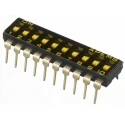APEM Top Lever Recessed Rotary Coded DIP Switch IKD100000