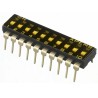 APEM Top Lever Recessed Rotary Coded DIP Switch IKD100000
