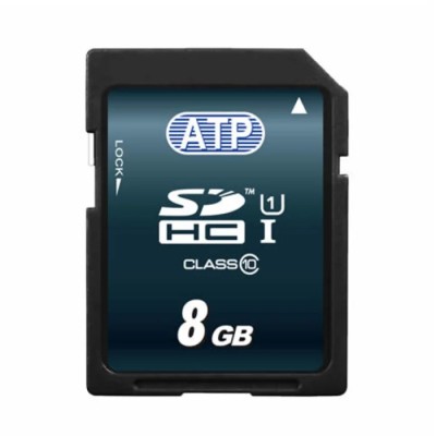 ATP 8 GB SDHC SD Card, UHS-I AF8GSD3-WABIM