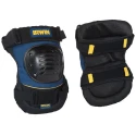 Irwin Black Blue ABS Plastic Adjustable Strap Impact Resistant Knee Pad 10503832