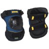 Irwin Black Blue ABS Plastic Adjustable Strap Impact Resistant Knee Pad 10503832
