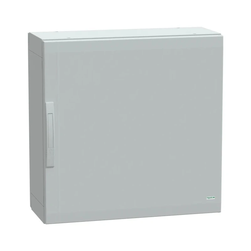 Schneider Electric PanelSeT Series Polyethylene Terephthalate 1-Door Floor Standing Enclosure, Opaque Door, IP65 NSYPLA773G