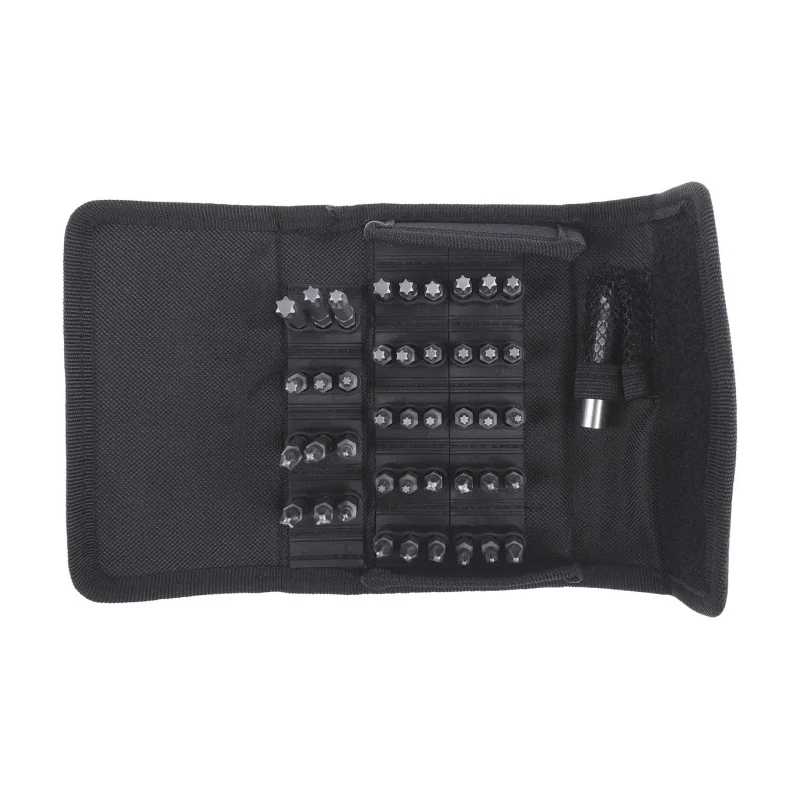 Wera Hex, Phillips, Pozidriv, Resistorx, Slotted, Torx Impact Screwdriver Bit Set, 61 Pieces 05057450001