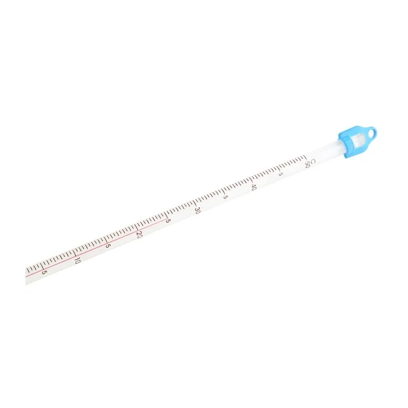 Brannan Immersion Glass Thermometer, 50 °C Max, 0.5 °C Division, Red Spirit Filling 44/401/0