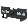 Omron Non-Fuse DIN Rail Terminal Grey 1-Level Push-in 1.5mm² Wire Capacity 600V 17.5A XW5T-P1.5-2.2-1