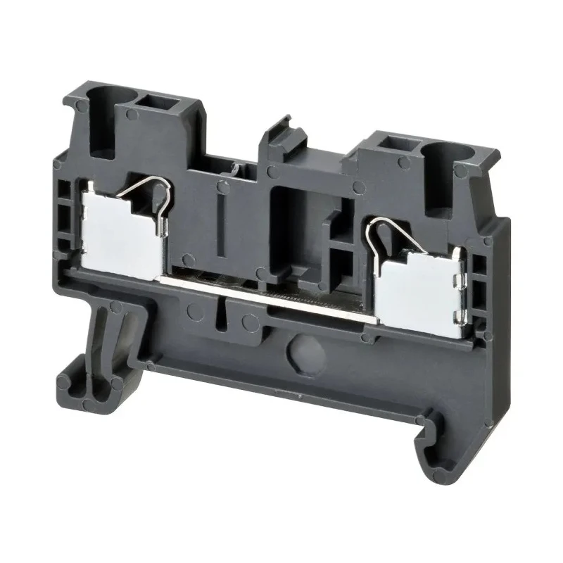Omron XW5T Series Non-Fuse DIN Rail Terminal Grey 2.5mm² 1-Level Push-In XW5T-P2.5-1.1-1