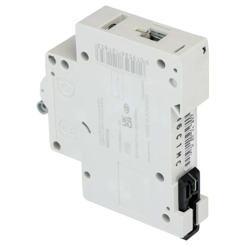 RS PRO MEM Shield MEMShield Miniature Circuit Breaker, 1-Pole, 16A, Type C, 240V ac AC, 48V dc DC, 10 kA EMCH116 EMCH116