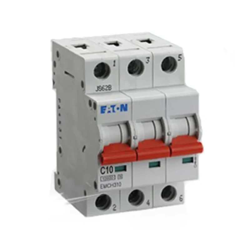 Eaton MEM Shield 3-Pole 50A Type C Miniature Circuit Breaker 240V AC 48V DC 10 kA Breaking Capacity EMCH350 EMCH350