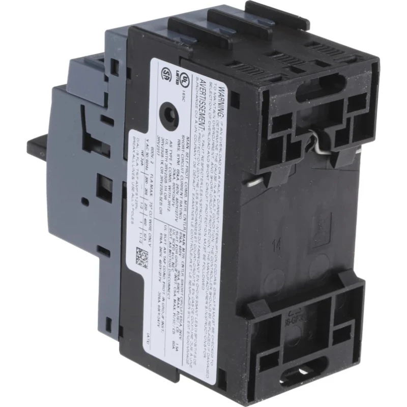 Siemens 3RV2 Motor Protection Circuit Breaker, 3 Poles, 1.4 A and 2 A Current Rating, 690V Supply Voltage 3RV2011-1BA15