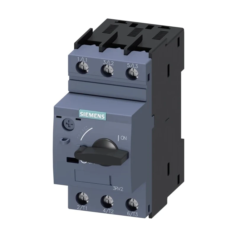 Siemens 3RV2 Motor Protection Circuit Breaker 5.5A to 8A Current Rating, 690V Supply Voltage, Model 3RV2021-1HA10
