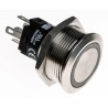 EAO Illuminated Push Button Switch Panel Mount Momentary SPDT Green LED IP65 IP67 240V 24V 82-6153.1133