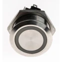 EAO Illuminated Push Button Switch Panel Mount Momentary SPDT Green LED IP65 IP67 240V 24V 82-6153.1133