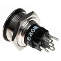 EAO Illuminated Push Button Switch Panel Mount Momentary SPDT Green LED IP65 IP67 240V 24V 82-6153.1133