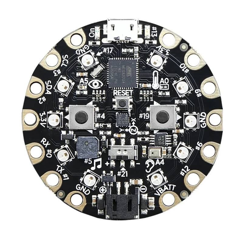 Adafruit Industries Circuit Playground Classic MCU Development Board ATmega32u4 Microcontroller 3000