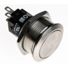 EAO Stainless Steel Push Button Switch Panel Mount Momentary SPDT 22.3 mm Cutout IP65 IP67 240 V AC/DC 82-6151.1000